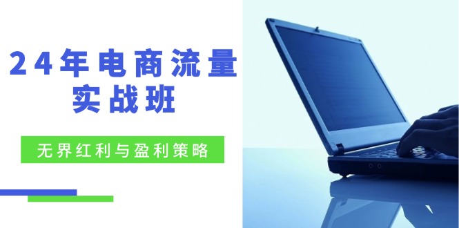 24年电商流量实战班：无界 红利与盈利策略，终极提升/关键词优化-一鸣资源网